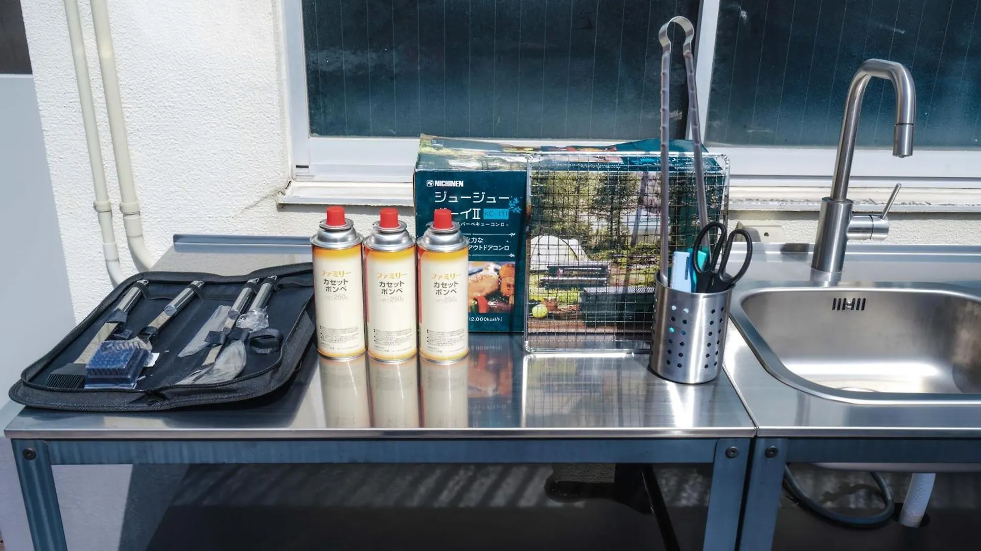 Ln15 Ricca 三宮5分! 屋上バーベキュー可能!キッチン付パーティ向コンド Roof Top Bbq 神戸市 アパート