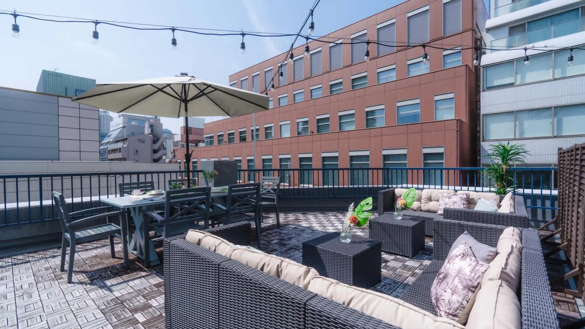 Ln15 Ricca 三宮5分! 屋上バーベキュー可能!キッチン付パーティ向コンド Roof Top Bbq 神戸市 アパート